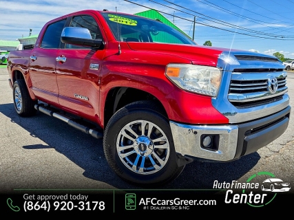 Used 2017 Toyota Tundra 2WD CrewMax SR5 5.7L FFV at Auto Finance Center of Greer near Greer, SC