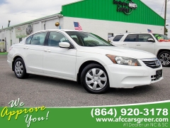 Used 2012 Honda Accord Sedan 4d LX Auto at Auto Finance Center of Greer near Greer, SC