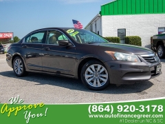 Used 2012 Honda Accord Sdn 4dr I4 Auto EX-L at Auto Finance Center of Greer near Greer, SC