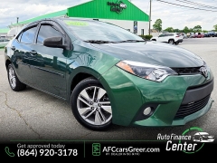 Used 2014  Toyota Corolla 4dr Sdn CVT LE ECO &lpar;Natl&rpar; at Auto Finance Center of Greer near Greer&comma; SC