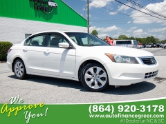 Used 2010 Honda Accord Sdn 4dr I4 Auto EX-L at Auto Finance Center of Greer near Greer, SC