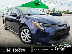Used 2021  Toyota Corolla LE CVT at Auto Finance Center of Greer near Greer&comma; SC