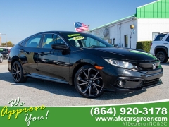 Used 2019 Honda Civic Sedan 4d Sport CVT at Auto Finance Center of Greer near Greer, SC
