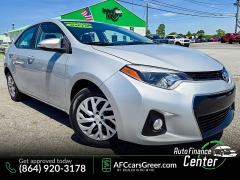 Used 2015  Toyota Corolla 4dr Sdn &lpar;Natl&rpar; at Auto Finance Center of Greer near Greer&comma; SC