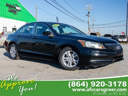 Used 2011 Honda Accord Sedan 4d SE at Auto Finance Center of Greer near Greer, SC