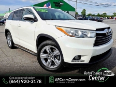 Used 2016  Toyota Highlander AWD 4dr V6 Limited &lpar;Natl&rpar; at Auto Finance Center of Greer near Greer&comma; SC