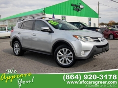 Used 2015  Toyota RAV4 4d SUV FWD Limited at Auto Finance Center of Greer near Greer&comma; SC