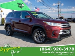  2019 Toyota Highlander 4d SUV FWD LE at Auto Finance Center of Greer near Greer&comma; SC