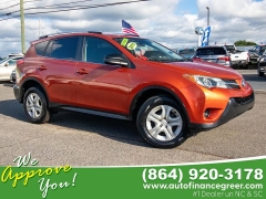 Used 2015 Toyota RAV4 4d SUV FWD LE at Auto Finance Center of Greer near Greer, SC
