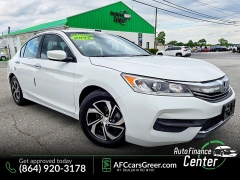  2017 Honda Accord Sedan 4d LX CVT at Auto Finance Center of Greer near Greer&comma; SC