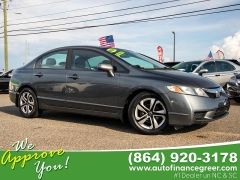 Used 2009 Honda Civic Sdn 4dr Auto EX at Auto Finance Center of Greer near Greer, SC