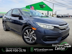  2016 Honda Civic Sedan 4d EX at Auto Finance Center of Greer near Greer&comma; SC