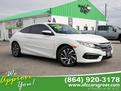  2017 Honda Civic Coupe 2d LX 5spd at Auto Finance Center of Greer near Greer&comma; SC