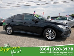 Used 2017 Honda Civic Sedan 4d LX CVT w/Honda Sensing at Auto Finance Center of Greer near Greer, SC