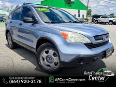 Used 2009  Honda CR-V 4d SUV FWD LX at Auto Finance Center of Greer near Greer&comma; SC