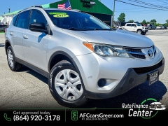 Used 2015  Toyota RAV4 4d SUV AWD LE at Auto Finance Center of Greer near Greer&comma; SC