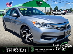 Used 2017  Honda Accord Sedan 4d LX CVT at Auto Finance Center of Greer near Greer&comma; SC