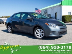 Used 2016 Toyota Corolla 4dr Sdn (Natl) at Auto Finance Center of Greer near Greer, SC