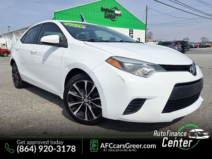 Used 2014 Toyota Corolla 4dr Sdn (Natl) at Auto Finance Center of Greer near Greer, SC