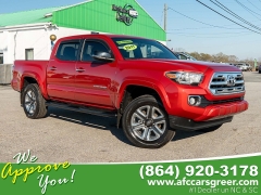 Used 2017  Toyota Tacoma 4WD Double Cab Limited at Auto Finance Center of Greer near Greer&comma; SC