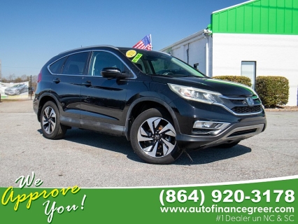 Used 2016 Honda CR-V 4d SUV FWD Touring at Auto Finance Center of Greer near Greer, SC