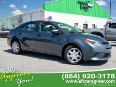 Used 2016 Toyota Corolla 4dr Sdn (Natl) at Auto Finance Center of Greer near Greer, SC