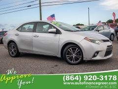 Used 2016 Toyota Corolla 4dr Sdn (Natl) at Auto Finance Center of Greer near Greer, SC