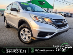 Used 2016  Honda CR-V 4d SUV AWD LX at Auto Finance Center of Greer near Greer&comma; SC
