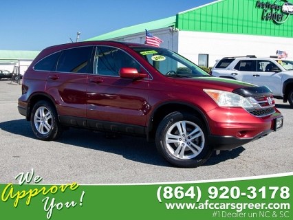 Used 2010 Honda CR-V 2WD 5dr EX-L at Auto Finance Center of Greer near Greer, SC