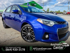 Used 2015  Toyota Corolla 4dr Sdn &lpar;Natl&rpar; at Auto Finance Center of Greer near Greer&comma; SC