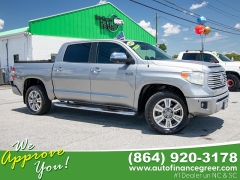 Used 2015 Toyota Tundra 4WD Truck CrewMax 5.7L FFV V8 6-Spd AT (Natl) at Auto Finance Center of Greer near Greer, SC