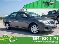 Used 2009 Toyota Corolla 4dr Sdn (Natl) at Auto Finance Center of Greer near Greer, SC
