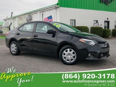 Used 2016 Toyota Corolla 4dr Sdn (Natl) at Auto Finance Center of Greer near Greer, SC