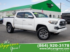 Used 2016 Toyota Tacoma 4WD Double Cab Limited at Auto Finance Center of Greer near Greer, SC