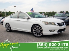 Used 2014 Honda Accord Sedan 4d Sport CVT at Auto Finance Center of Greer near Greer, SC