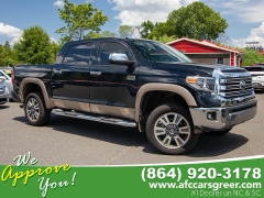 Used 2018 Toyota Tundra 4WD CrewMax 5.5' Bed 5.7L FFV (Natl) at Auto Finance Center of Greer near Greer, SC