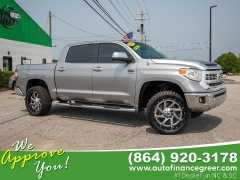 Used 2015 Toyota Tundra 4WD Truck CrewMax 5.7L FFV V8 6-Spd AT (Natl) at Auto Finance Center of Greer near Greer, SC