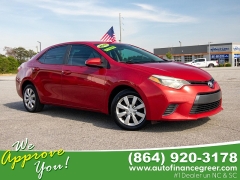 Used 2015 Toyota Corolla 4dr Sdn (Natl) at Auto Finance Center of Greer near Greer, SC
