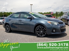 Used 2015 Toyota Corolla 4dr Sdn (Natl) at Auto Finance Center of Greer near Greer, SC
