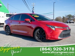  2020 Toyota Corolla 4d Sedan LE at Auto Finance Center of Greer near Greer&comma; SC