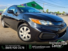 Used 2014  Honda Civic Coupe 2d LX CVT at Auto Finance Center of Greer near Greer&comma; SC