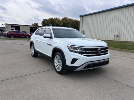 Used 2021 Volkswagen Atlas Cross Sport 3.6L V6 SE w/Technology FWD at Frank Leta Buick GMC near Cape Girardeau, MO