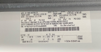 Used 2015  Ford Transit 350 Passenger Wagon Low Roof Wagon XLT w&sol;Right Sliding Door at Ideal Cars Llc near Mesa&comma; AZ