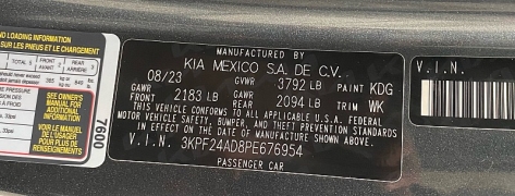 Used 2023  Kia Forte LX IVT at Ideal Cars Llc near Mesa&comma; AZ