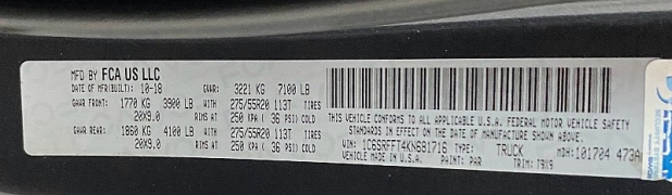 Used 2019  Ram 1500 4WD Crew Cab Big Horn&sol;Lone Star at Ideal Cars Llc near Mesa&comma; AZ