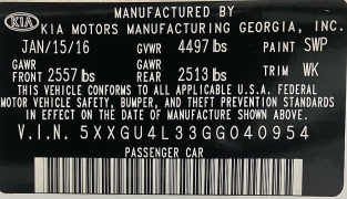 Used 2016  Kia Optima 4d Sedan EX at Ideal Cars Llc near Mesa, AZ