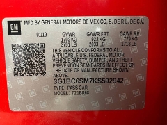 Used 2019 Chevrolet Cruze 4d Hatchback LS at Ideal Cars Llc near Mesa, AZ