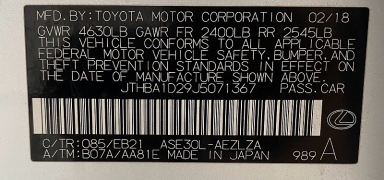 Used 2018  Lexus IS IS 300 RWD at Ideal Cars Llc near Mesa&comma; AZ