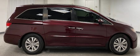 Used 2014  Honda Odyssey 4d Wagon EX-L Navigation at Ideal Cars Llc near Mesa&comma; AZ