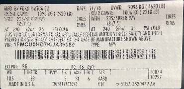 Used 2019  Ford Escape 4d SUV FWD SEL at Ideal Cars Llc near Mesa, AZ